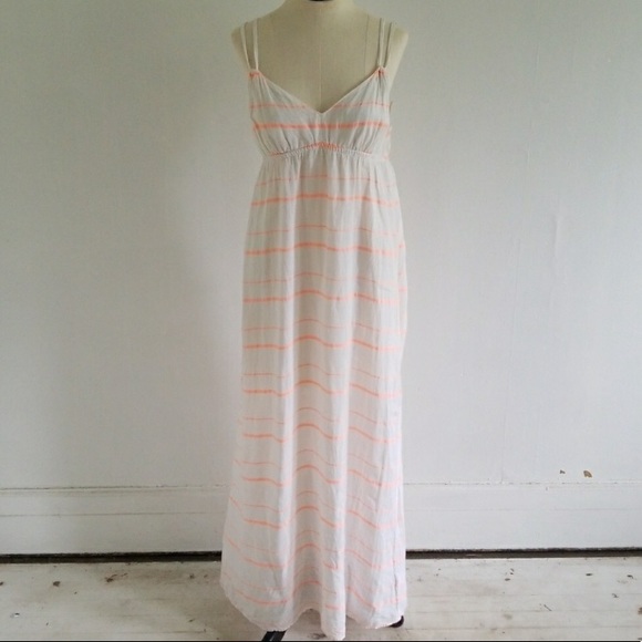 J. Crew Dresses & Skirts - J. Crew striped linen Maxi Dress
